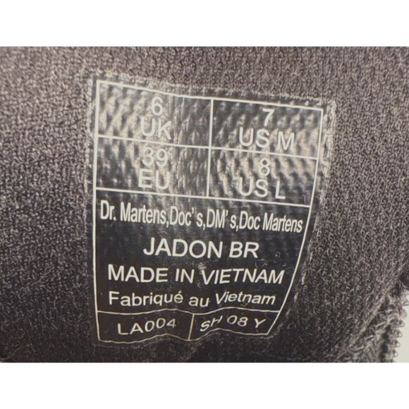 Dr. Martens Jadon Blade Runner Smooth Black Leather Platform Boots UK6 US M7/W8 - Picture 13 of 13